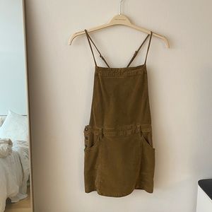 Free People Pinafore Smock Dress